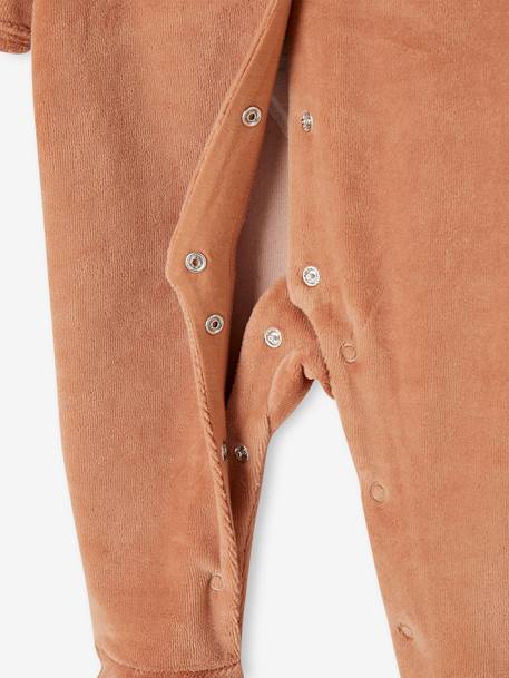 coffret Noël pyjama bébé et bavoir renne noix de pécan - vertbaudet enfant 