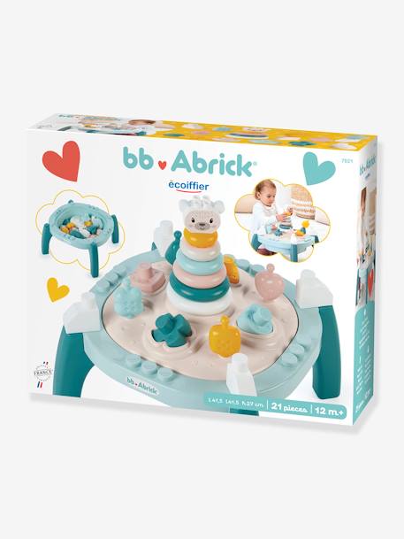 BB Abrick Mijn eerste activiteitentafel ECOIFFIER meerkleurig - vertbaudet enfant 