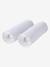 Lot de 2 alèses éponge imperméable anti-bactériens traitée Sanitized blanc - vertbaudet enfant 