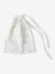 Ensemble naissance bonnet + moufles + chaussons + pochon personnalisable cappuccino - vertbaudet enfant 