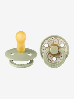 -Lot de 2 sucettes-tétines Studio fleur, taille 2 de 6 à 18 mois