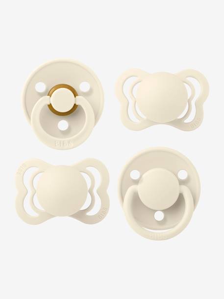 Coffret 4 tétines Try It - beige+blush+vert sauge - vertbaudet enfant 