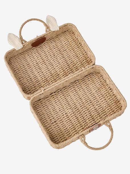 Valisette avec visage animal marron - vertbaudet enfant 