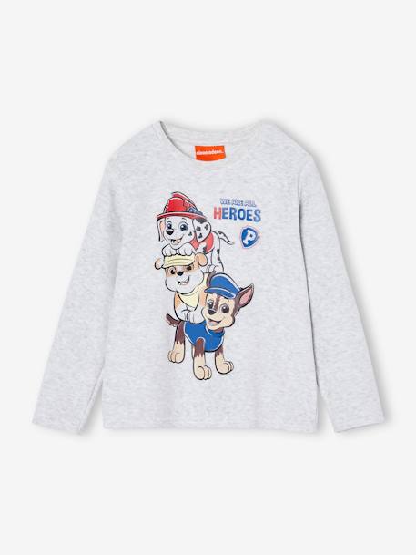 Pyjama Pat' Patrouille en velours garçon gris chiné - vertbaudet enfant 