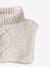 Cache-cou fille maille torsadée écru - vertbaudet enfant 
