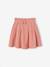 Jupe en jersey côtelé rose - vertbaudet enfant 