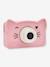 Appareil photo rookie animaux bleu+blush+jaune - vertbaudet enfant 