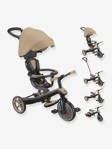 Tricycle Explorer 4 en 1 évolutif draisienne beige+bleu+menthe+noir+rose+vert sauge - vertbaudet enfant 