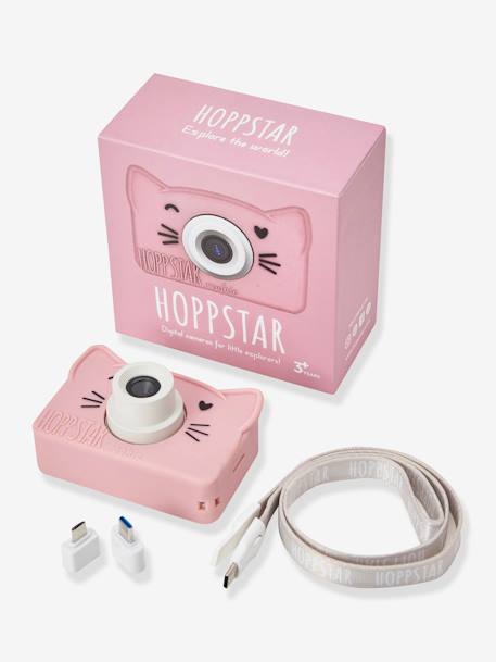 Appareil photo rookie animaux bleu+blush+jaune - vertbaudet enfant 