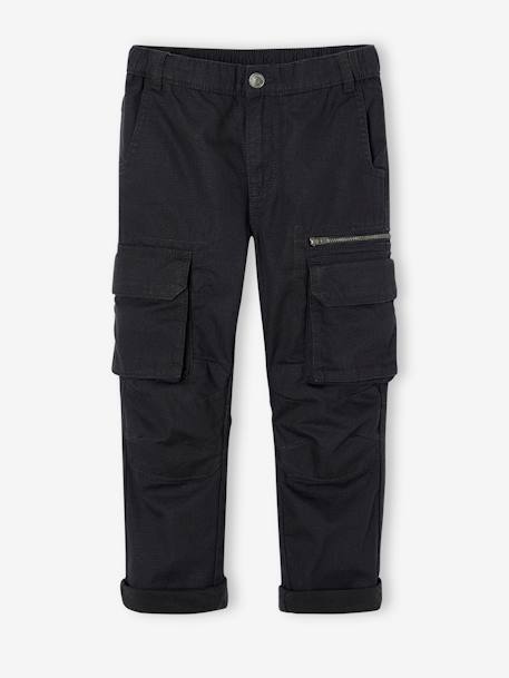 Pantalon technique garçon anthracite - vertbaudet enfant 