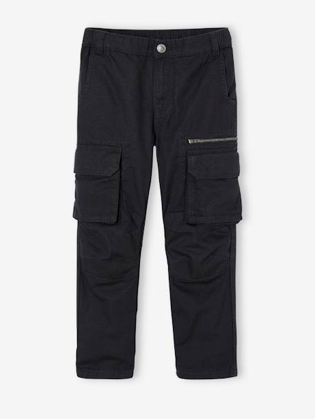 Pantalon technique garçon anthracite - vertbaudet enfant 