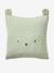 Coussin animal en gaze de coton personnalisable cannelle+rose+vert sauge - vertbaudet enfant 
