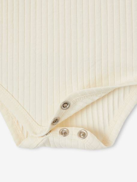 Ensemble 3 pièces mixte bébé naissance beige chiné - vertbaudet enfant 