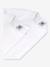 Lot de 2 tee-shirts manches longues blancs blanc - vertbaudet enfant 