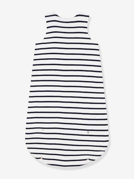 Gigoteuse à rayures en coton Petit bateau rayé bleu - vertbaudet enfant 