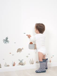 Linge de maison et décoration-Décoration-Sticker-Planche de stickers Animaux marins