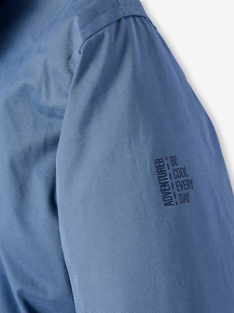 Parka garçon 3 en 1 blouson amovible bleu grisé+kaki+lichen+Marine grisé+noix de pécan - vertbaudet enfant 