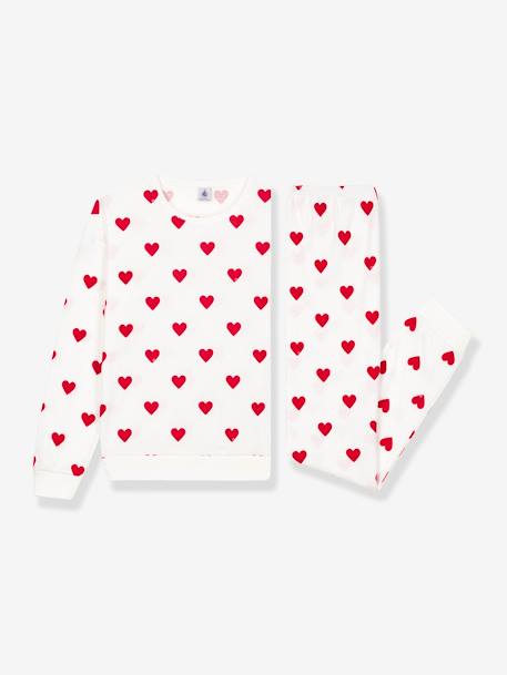 Pyjama coeur blanc - vertbaudet enfant 
