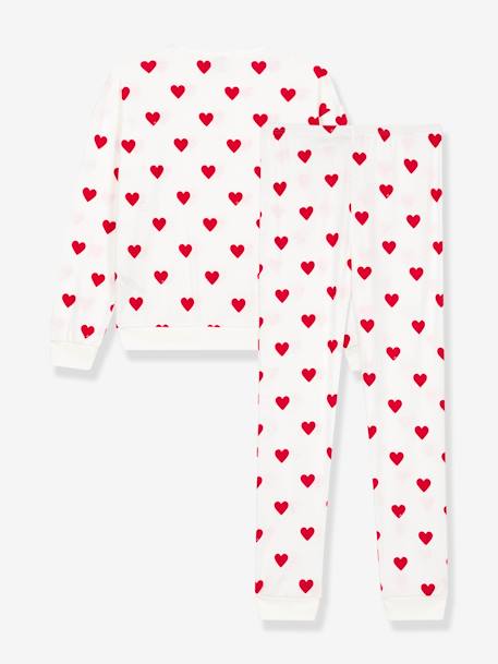 Pyjama coeur blanc - vertbaudet enfant 