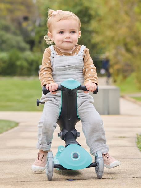 Meegroeistep GO UP DELUXE LIGHT - GLOBBER mintgroen+roze (poederkleur) - vertbaudet enfant 