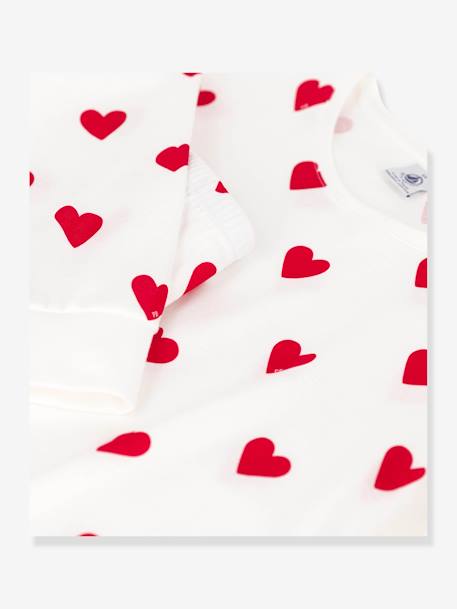 Pyjama coeur blanc - vertbaudet enfant 