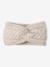 Bandeau fille en maille torsadée écru - vertbaudet enfant 