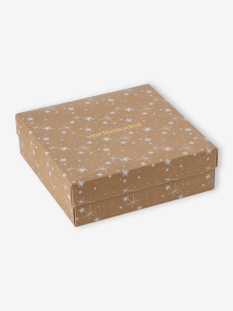 Kerstcadeauset voor jongens muts + sjaal + handschoenen dennen - vertbaudet enfant 