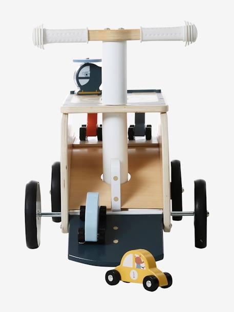 Porteur garage voitures en bois FSC® bleu - vertbaudet enfant 