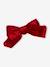 Set met fluwelen haarband en scrunchie antraciet+rood - vertbaudet enfant 