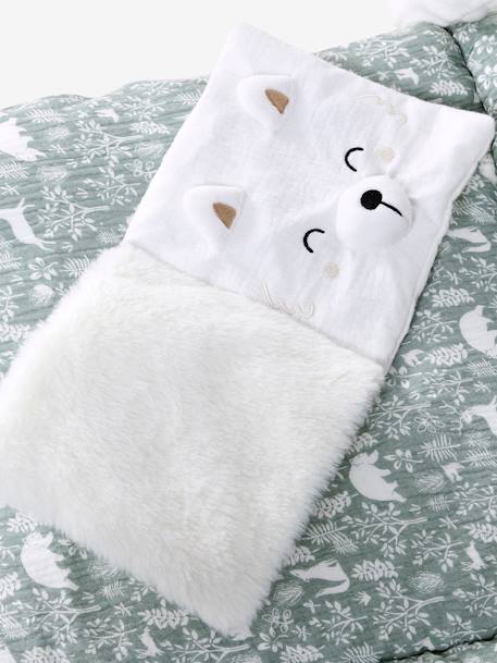 Tapis d'éveil en gaze de coton Tanzanie+vert sauge - vertbaudet enfant 