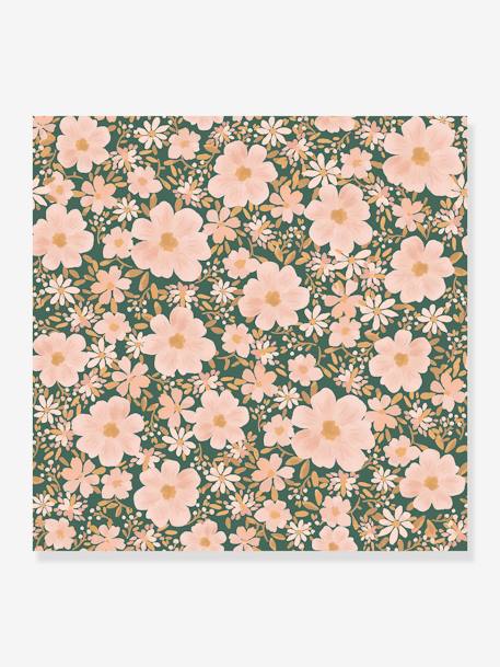 Papier peint Les fleurs rose - vertbaudet enfant 