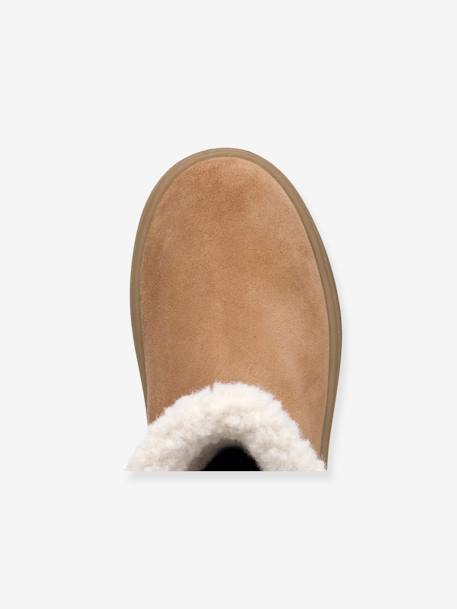 Bottes fourrées J Theleven Girl camel - vertbaudet enfant 