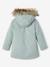 Parka fille 3 en 1 hiver à capuche DARK GREEN+kaki+PURPLE DARK+vert de gris - vertbaudet enfant 