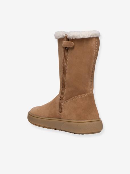 Bottes fourrées J Theleven Girl camel - vertbaudet enfant 