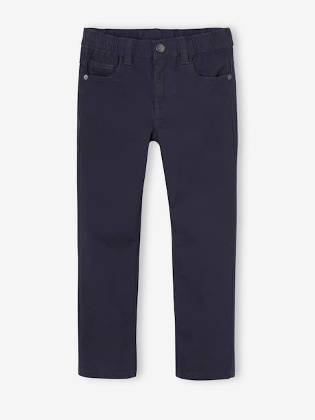 Pantalon garçon indestructible facile à enfiler beige+bleu nuit+kaki - vertbaudet enfant 