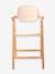 Chaise haute design Tobo Tod 4 blanc+bois - vertbaudet enfant 