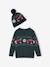 Coffret Noël pull jacquard et bonnet à pompon garçon vert sapin - vertbaudet enfant 