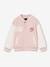 Blouson bombers Rolling Stones fille rose pâle - vertbaudet enfant 