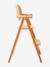 Chaise haute design Tobo Tod 4 blanc+bois - vertbaudet enfant 