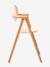 Chaise haute design Tobo Tod 4 blanc+bois - vertbaudet enfant 