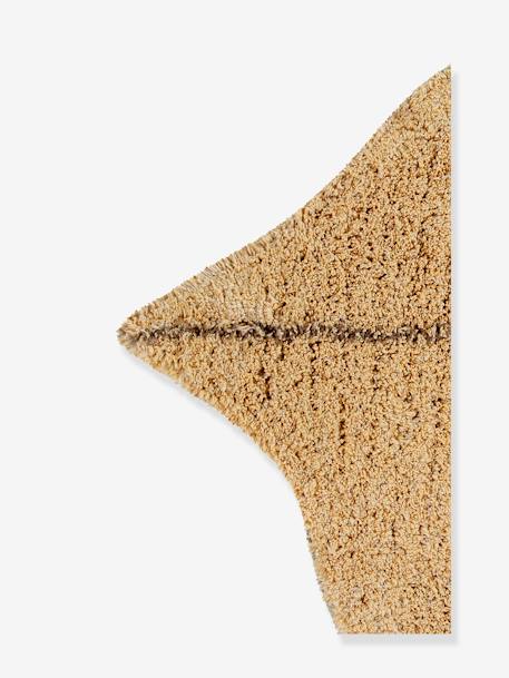 Tapis XL Natural Monstera ocre - vertbaudet enfant 