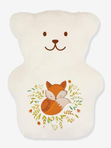 BEKE BOBO therapeutische teddybeer beige+Beige (Abracadabra)+Grey (Egel)+meerkleurig+sinaasappel+Wit (Roze Bambi) - vertbaudet enfant 