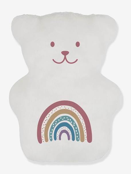BEKE BOBO therapeutische teddybeer beige+Beige (Abracadabra)+Grey (Egel)+meerkleurig+sinaasappel+Wit (Roze Bambi) - vertbaudet enfant 