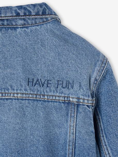 Veste en jean garçon stone - vertbaudet enfant 