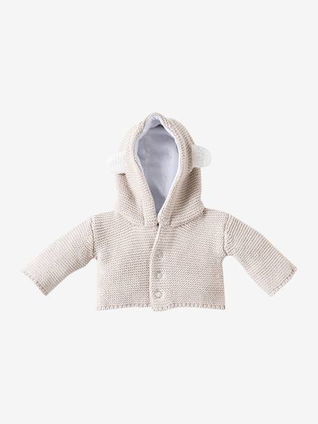 3-delige kledingset voor pop beige - vertbaudet enfant 