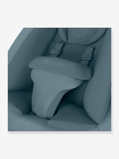 Chaise Haute Click & Fold 4-en-1 blanc+bleu+bois+noir - vertbaudet enfant 