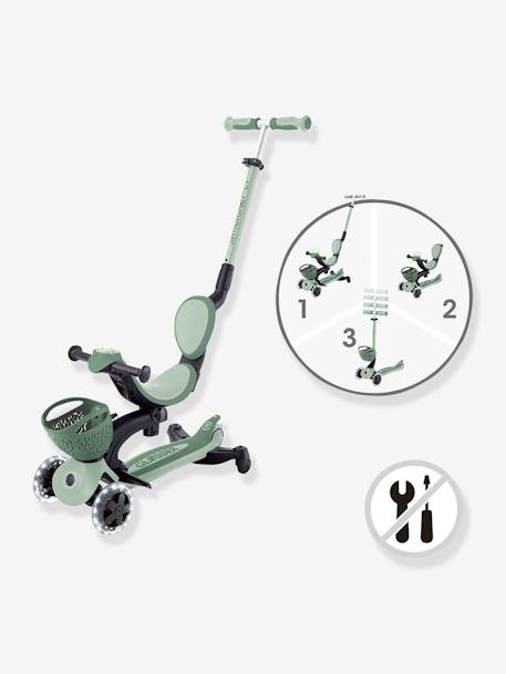 Trottinette Evolutive GO UP BABY 360 - beige+vert sauge - vertbaudet enfant 