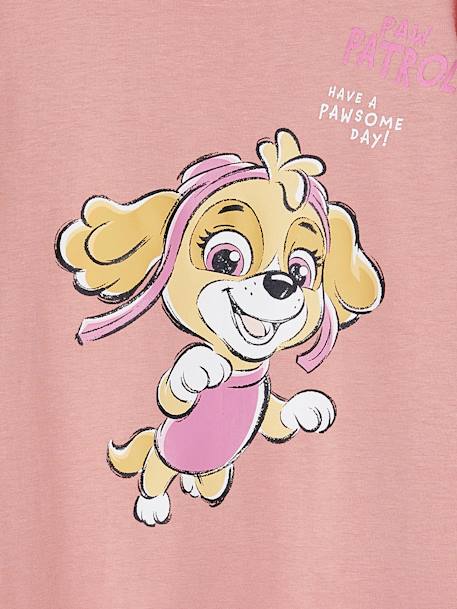 Tee-shirt Pat Patrouille fille manches longues blush - vertbaudet enfant 