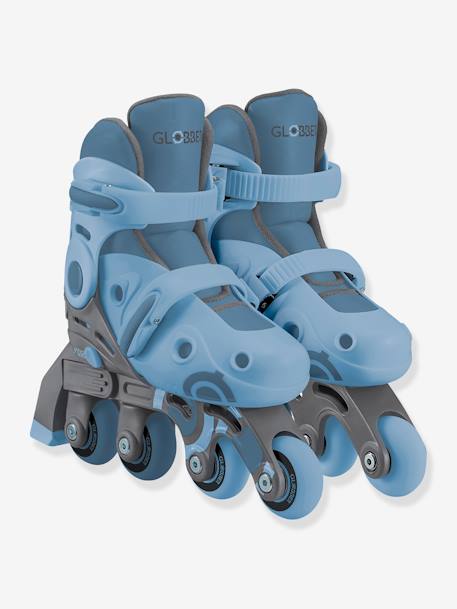 Rollers Evolutif Learning 2 en 1 - bleu+rose - vertbaudet enfant 