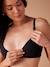 Soutien-gorge réversible grossesse et allaitement noir - vertbaudet enfant 